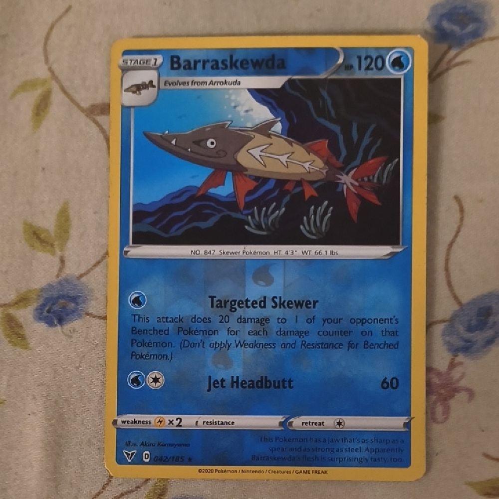 Barraskewda Trading Card